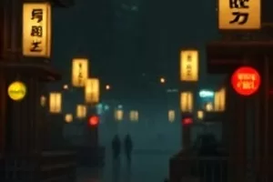 《逆潮》剧照：退潮后沙滩上留下的渔船缆绳