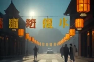 《证词缺口》剧照：审讯室桌面上并排放置的三份口供记录