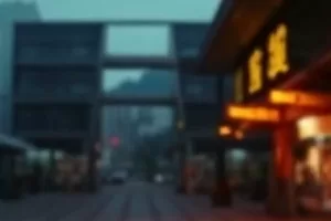 《海雾来客》剧照：清晨码头被雾气吞没的系船柱